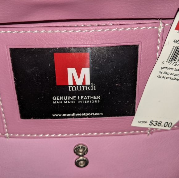 Mundi Shoulder Strap Wallet Blush - Picture 11 of 12